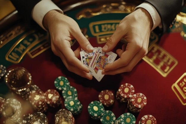 john slot mobile app interface showing live blackjack table and account dashboard